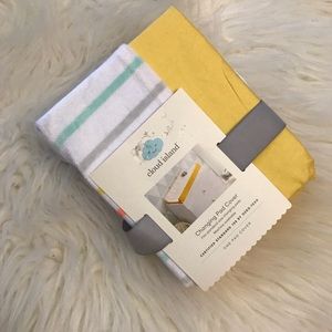 cloud island Accessories - Cloud Island Striped Changing Pad Cover cloud island Accessories - Cloud Island Striped Changing Pad Cover